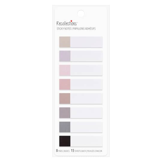Neutral Flag Planner Sticky Notes by Recollections™